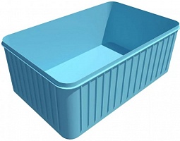 Полипропиленовый бассейн Standard прямоугольный 1.5х2х1.5 м толщина стенки 8 мм